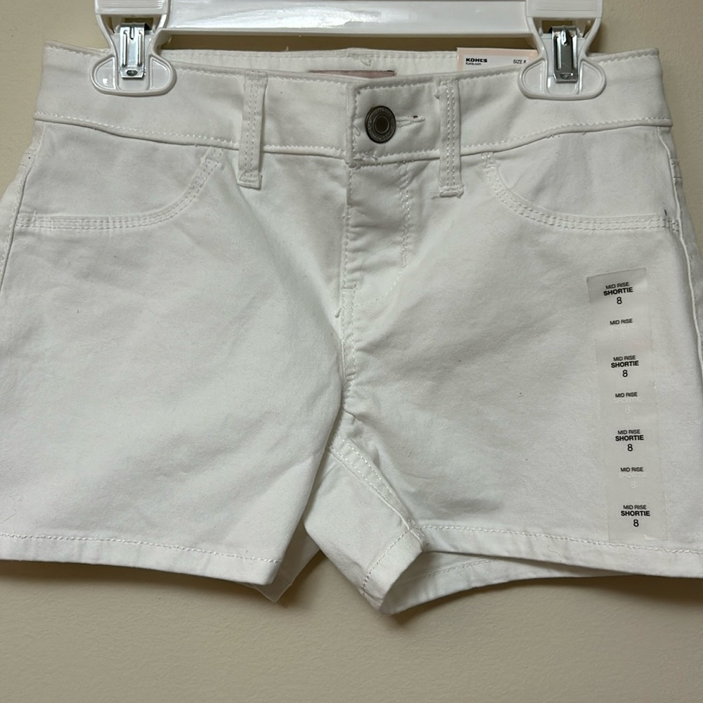 White shorts
